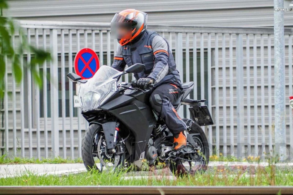 KTM RC  spied