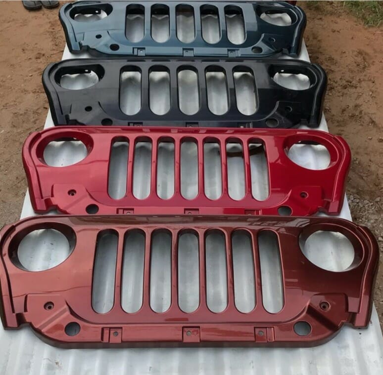 All new Mahindra Thar aftermarket grille (1)