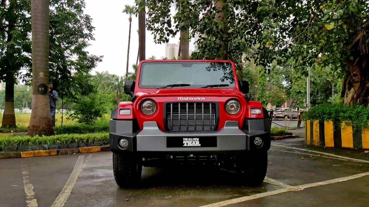 All new mahindra Thar (1)