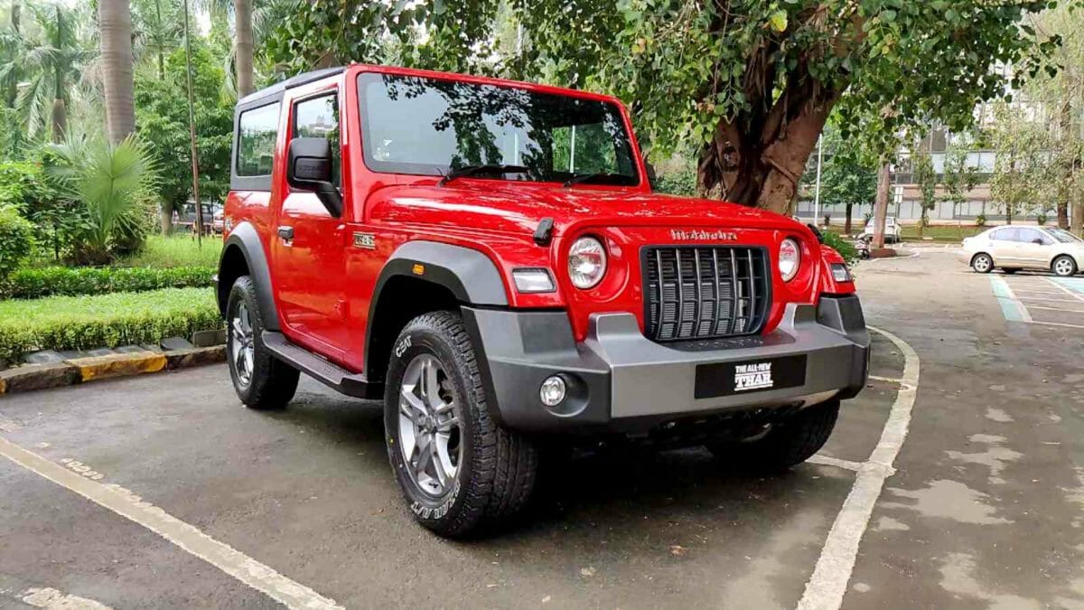 All new mahindra Thar