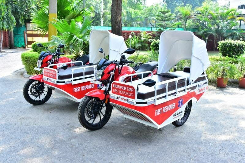 Hero MotoCorp First Responder Vehicle