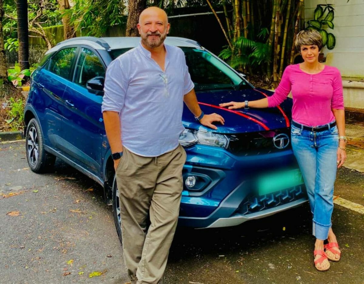 Mandira bedi tata nexon EV