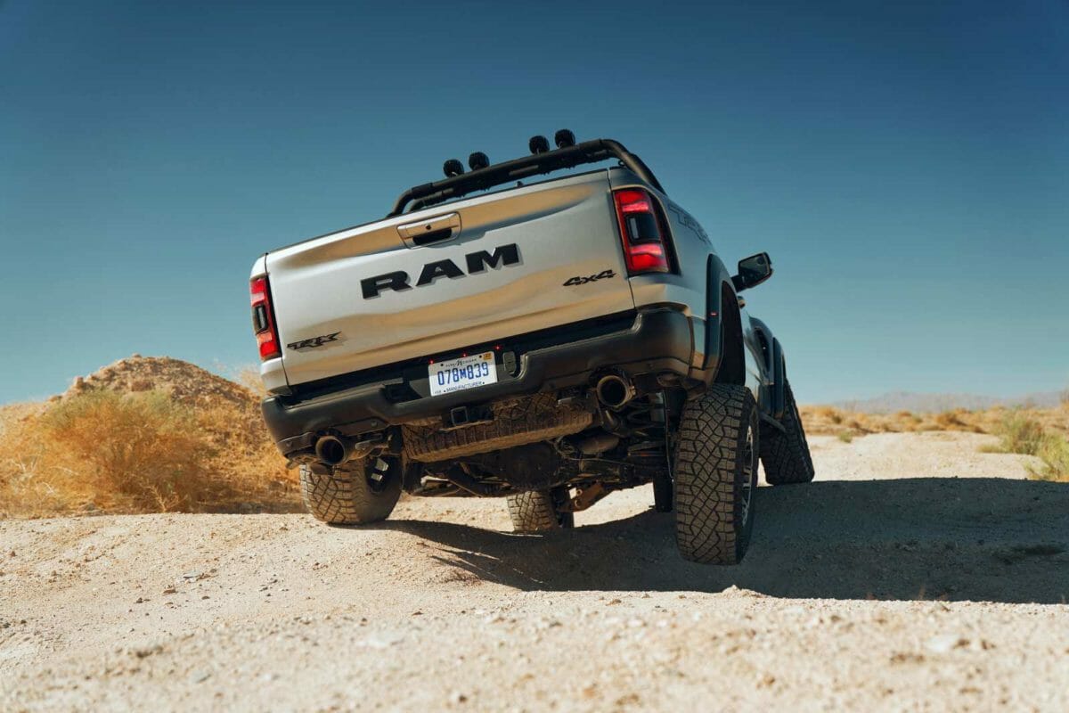 2021 Ram 1500 TRX wheel articulation