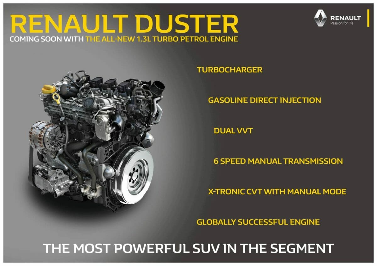 Renault Duster Turbo petrol