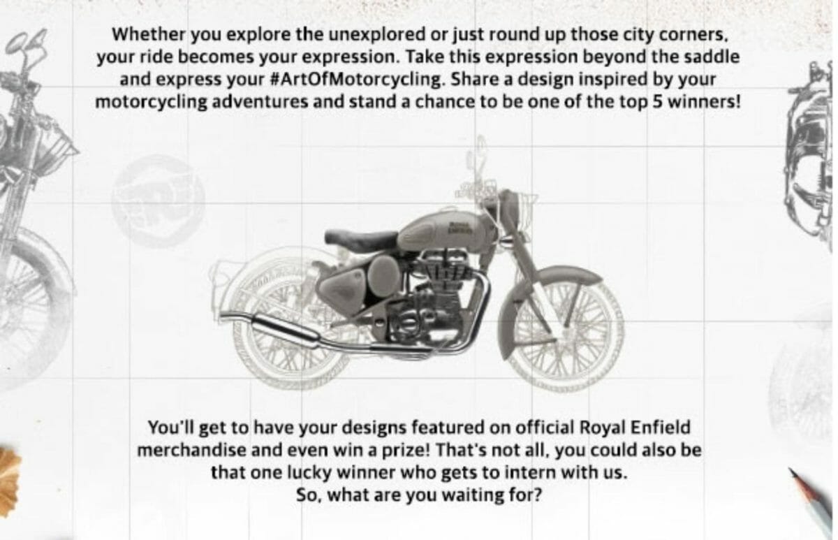 Royal Enfield ArtofMotorcycling Contest (1)