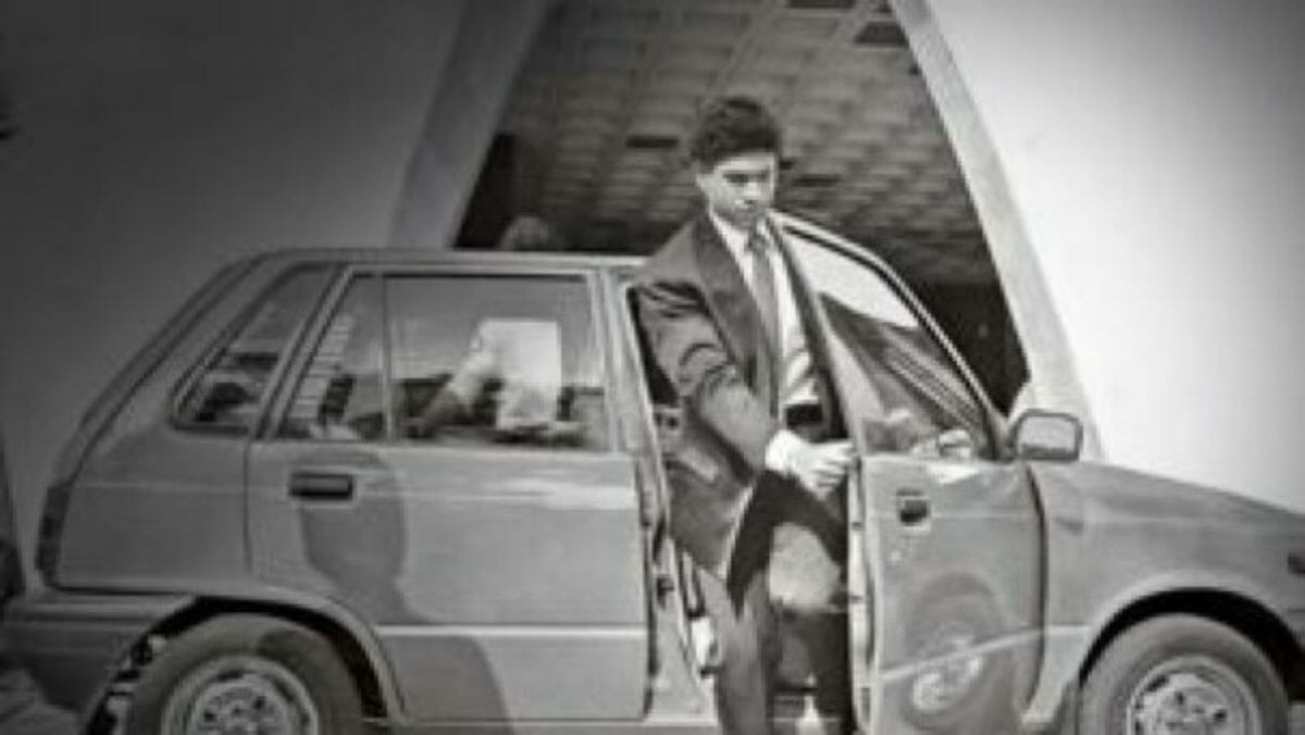 Sachin Tendulkar Maruti 800