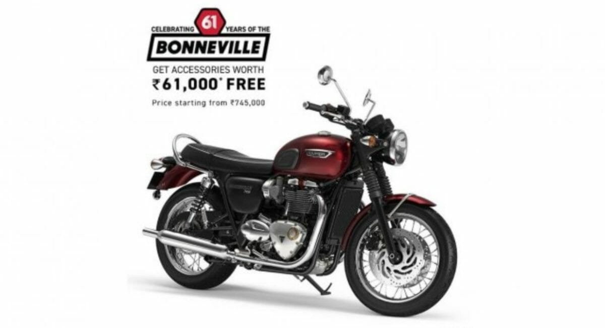 Triumph Bonneville offers