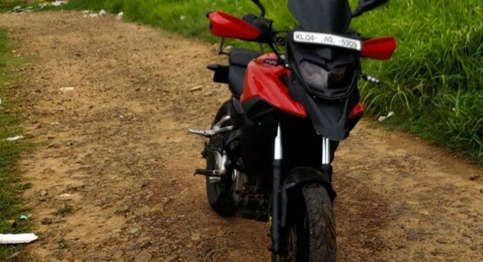 This Modified Bajaj Pulsar Ns 0 Looks Like A Baby Bmw Gs Motoroids