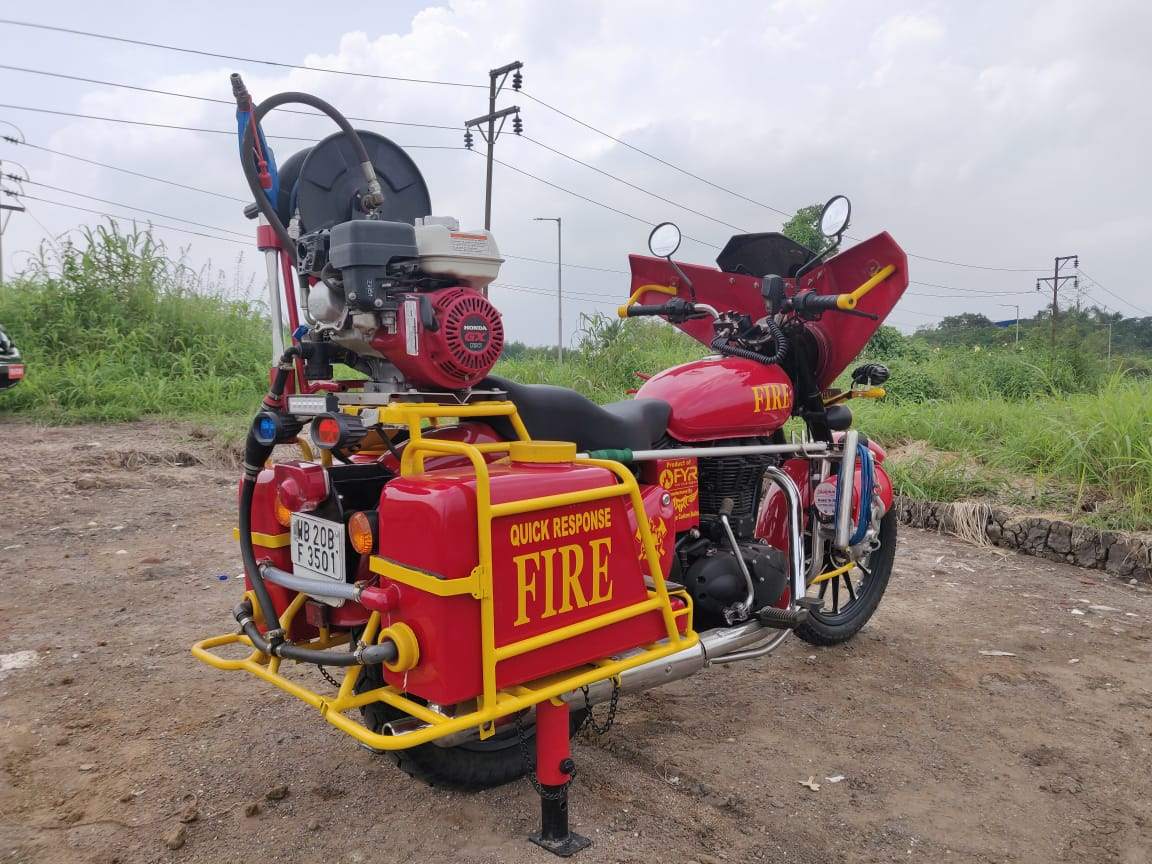 Fire Fighting Bike Royal Enfield Bullet 350 (2)