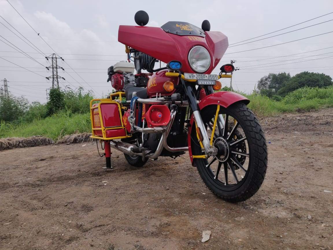 Fire Fighting Bike Royal Enfield Bullet 350