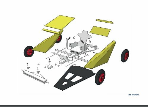 Hyundai soapbox parts