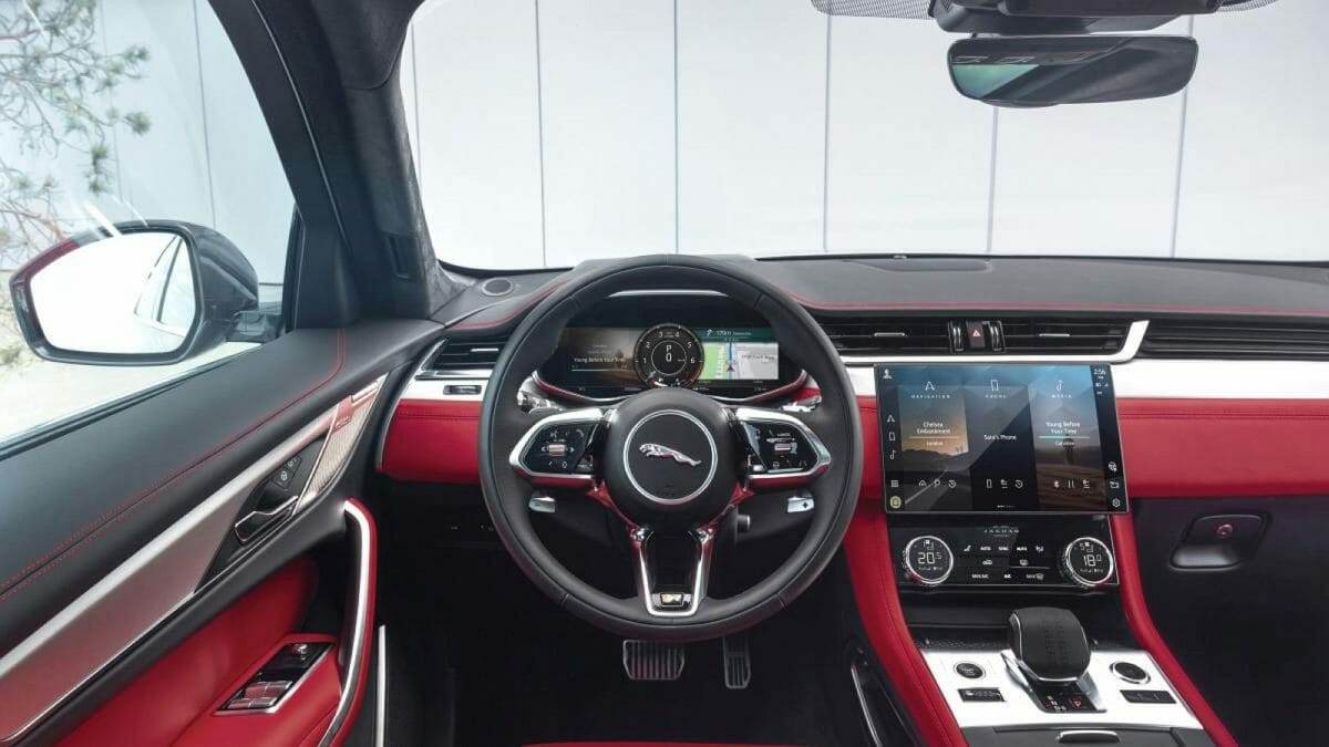 Jaguar F Pace Interior