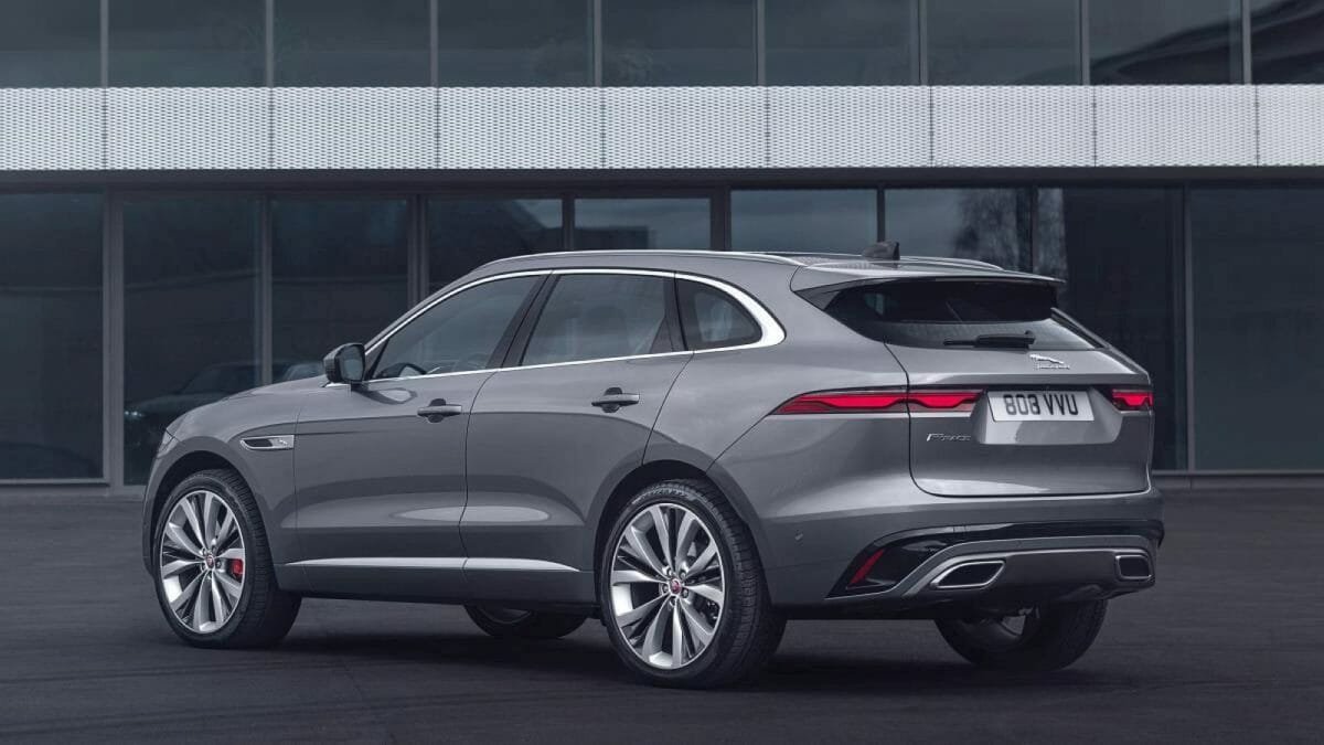 Jaguar F Pace facelift rear