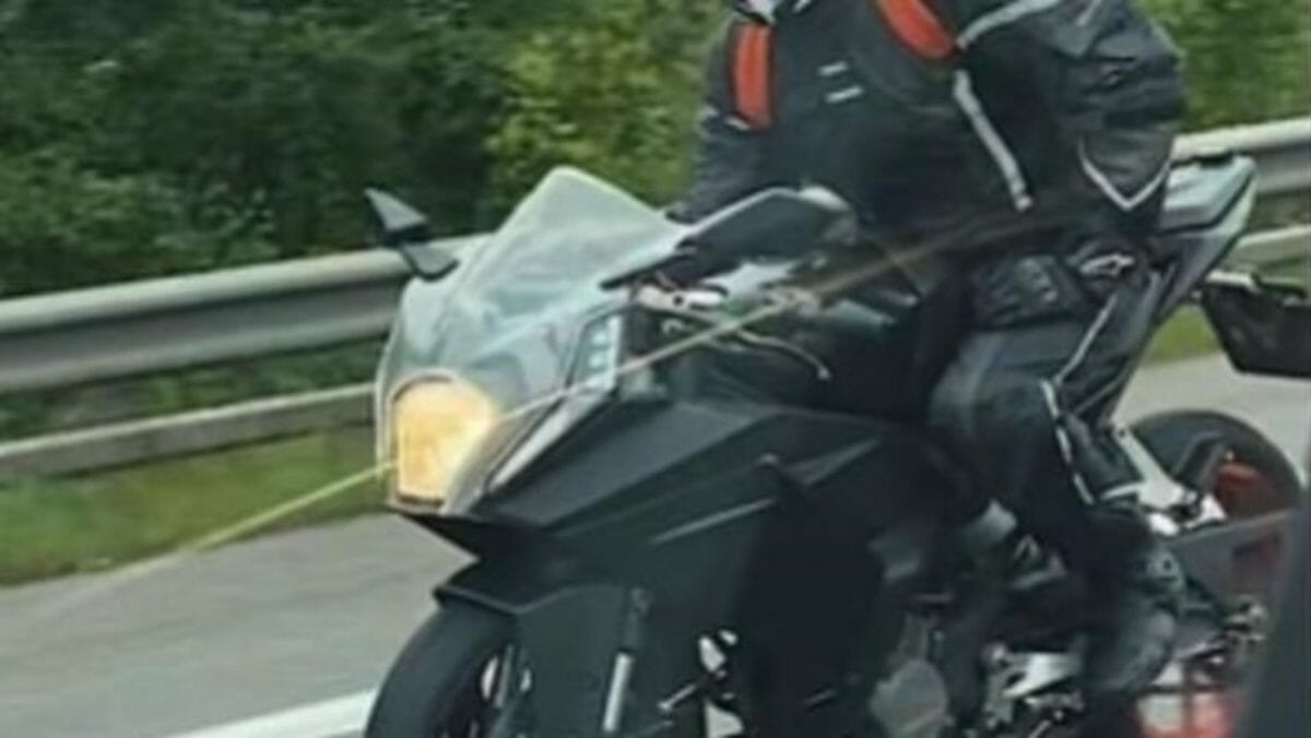 KTM RC   spied