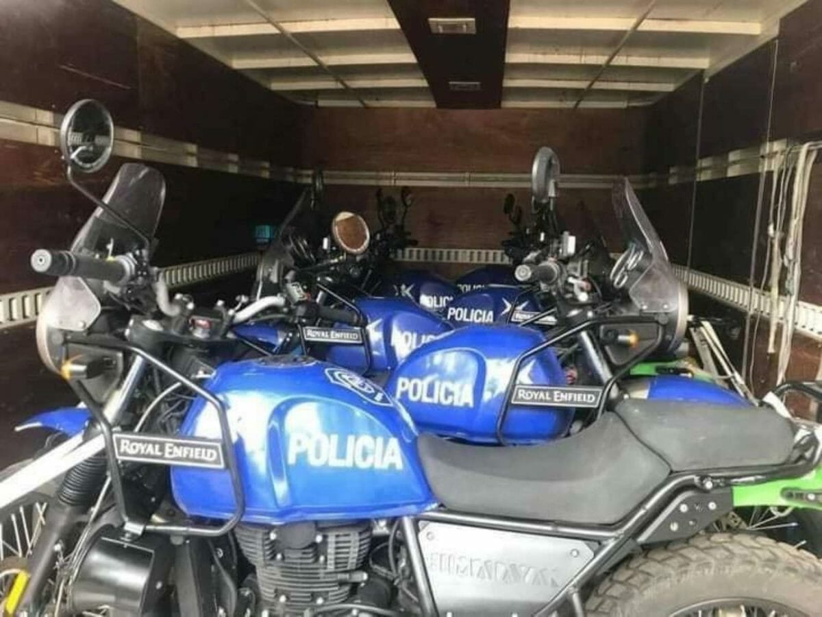 Royal Enfield Argentina Police