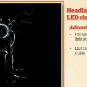 Royal Enfield Meteor  Headlight