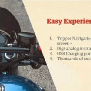 Royal Enfield Meteor  Instrument Cluster and Display