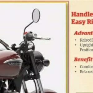 Royal Enfield Meteor  Tank and Handlebar