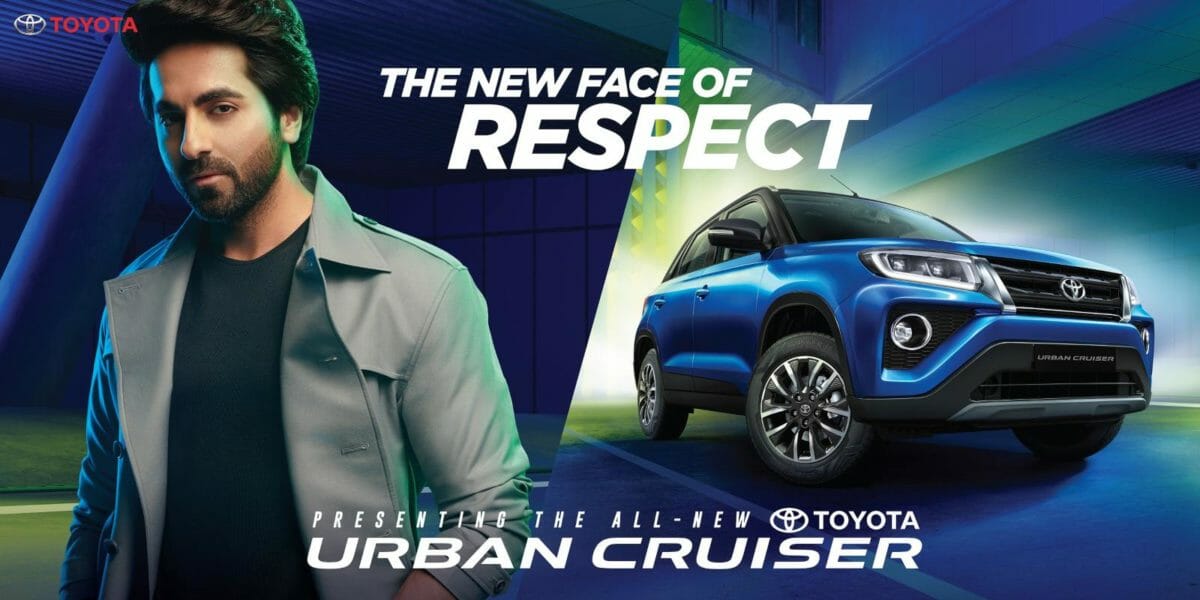 Toyota Urban Cruiser Ayushmann Khurana