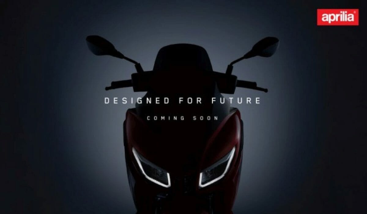 aprilia sxr160 teaser pic