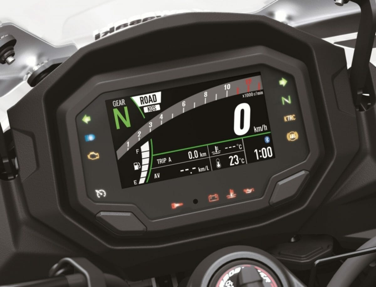 kawasaki ninja 1000sx instrument cluster 199f