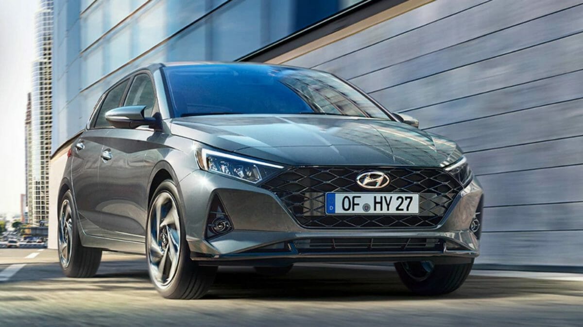 2020 Hyundai i20 Front