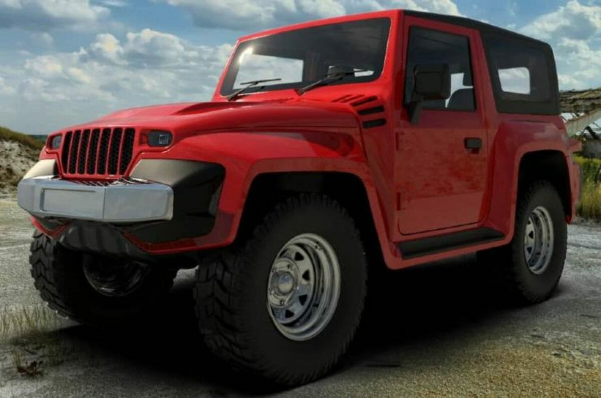 DC Mahindra Thar renders (1)