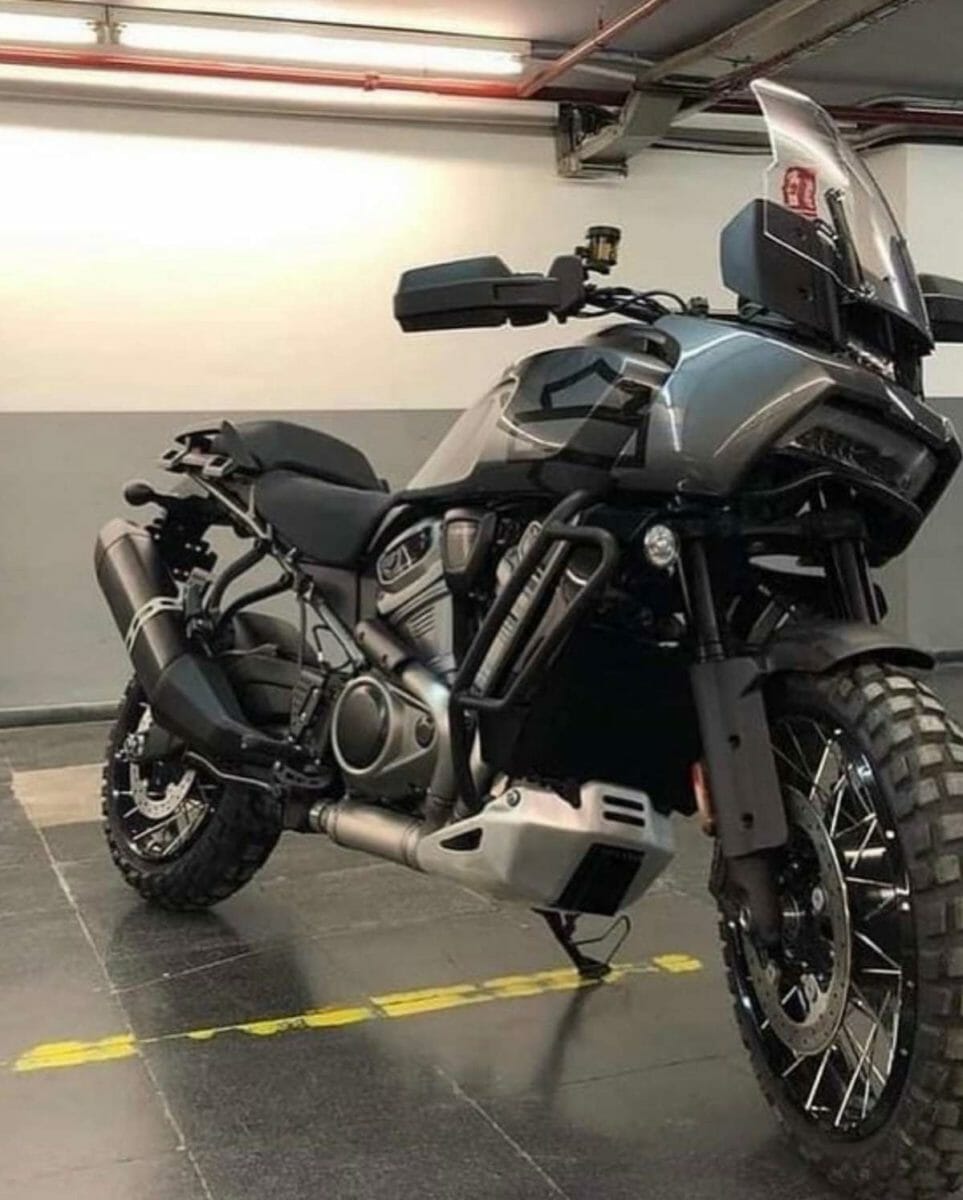 Harley Davidson Pan America Spied