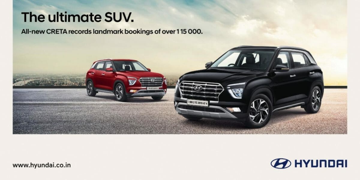 Hyundai creta landmark bookings