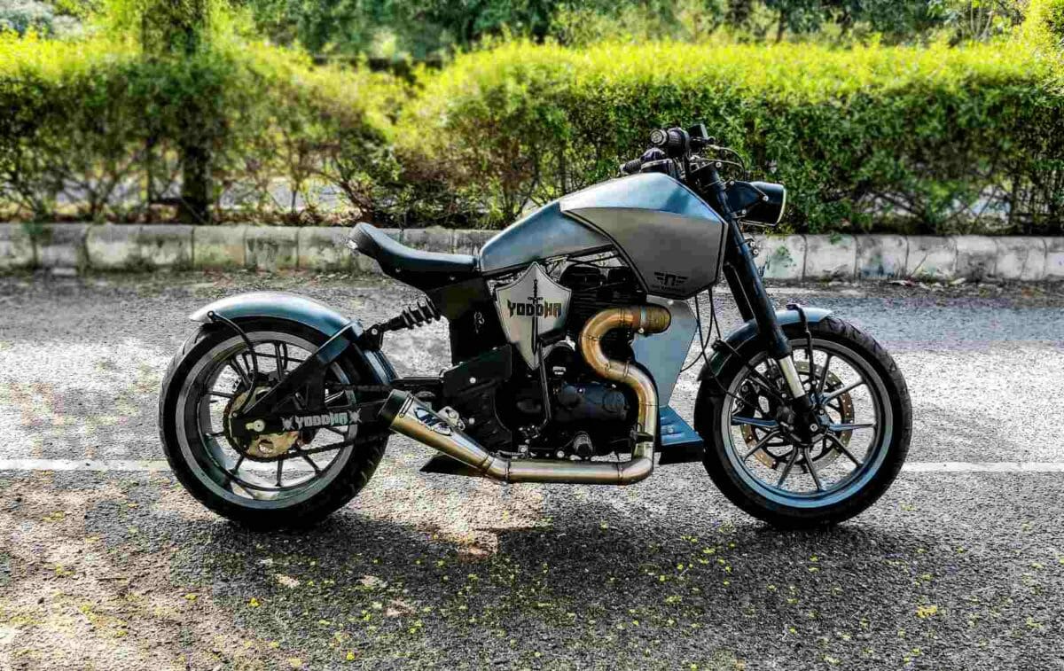 Neev Motorcycles Yodha custom RE Thunderbird 350 (1)