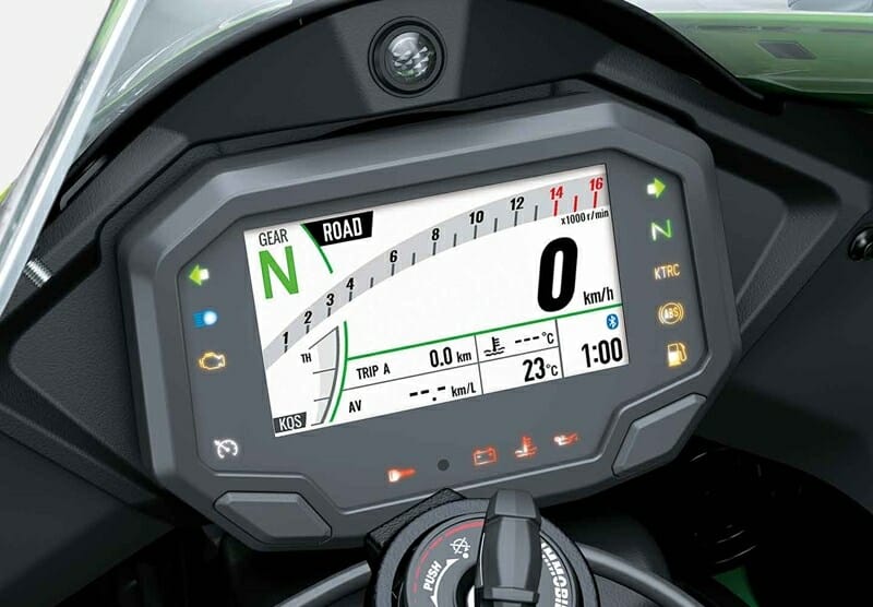 2021 Kawasaki Ninja ZX10R TFT Display