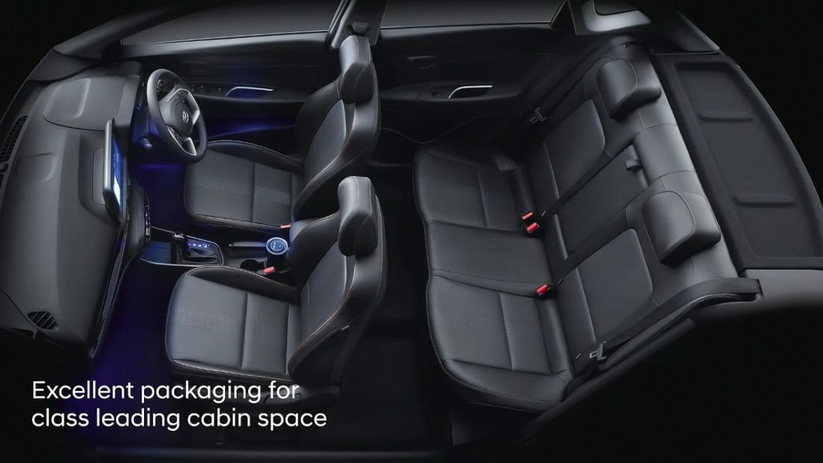 All new Hyundai i20 cabin space