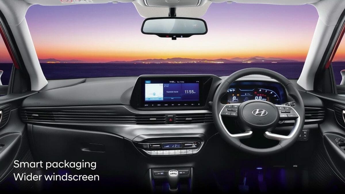 All new Hyundai i20 dashboard