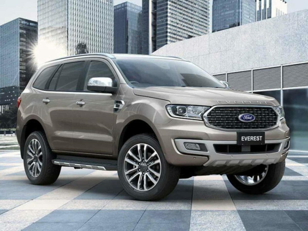 Ford Endeavour thailand update