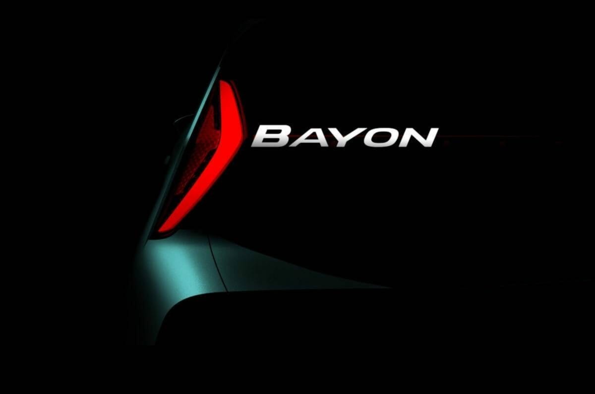 Hyundai Bayon teased