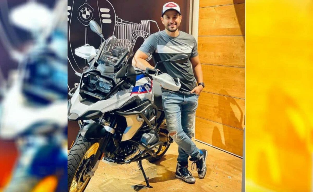 Kunal Khemu BMW R GS