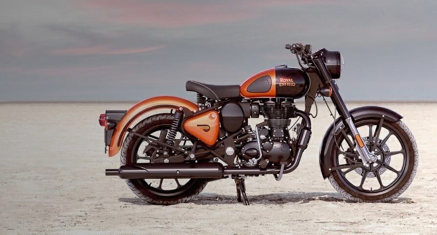 Royal Enfield Classic  Orange