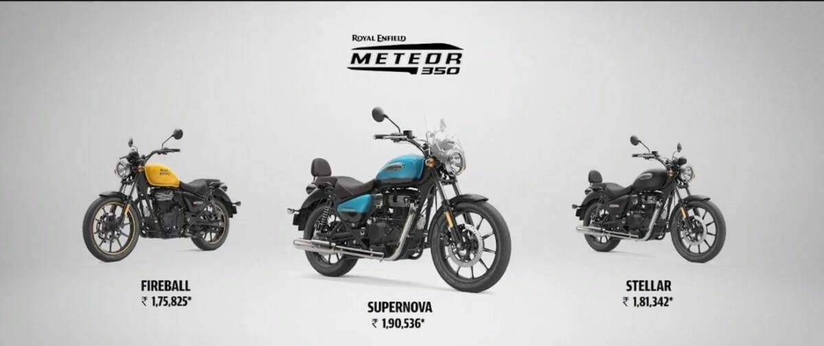 Royal Enfield Meteor  price