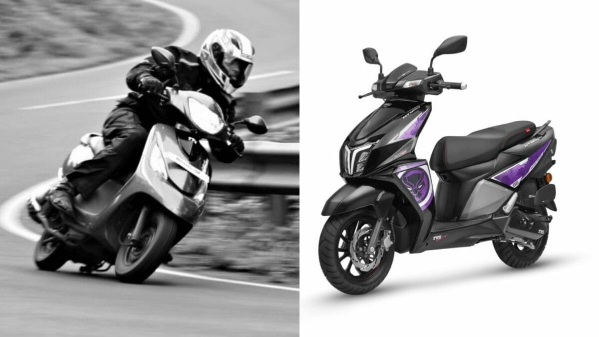 TVS Scooters  years of Evolution