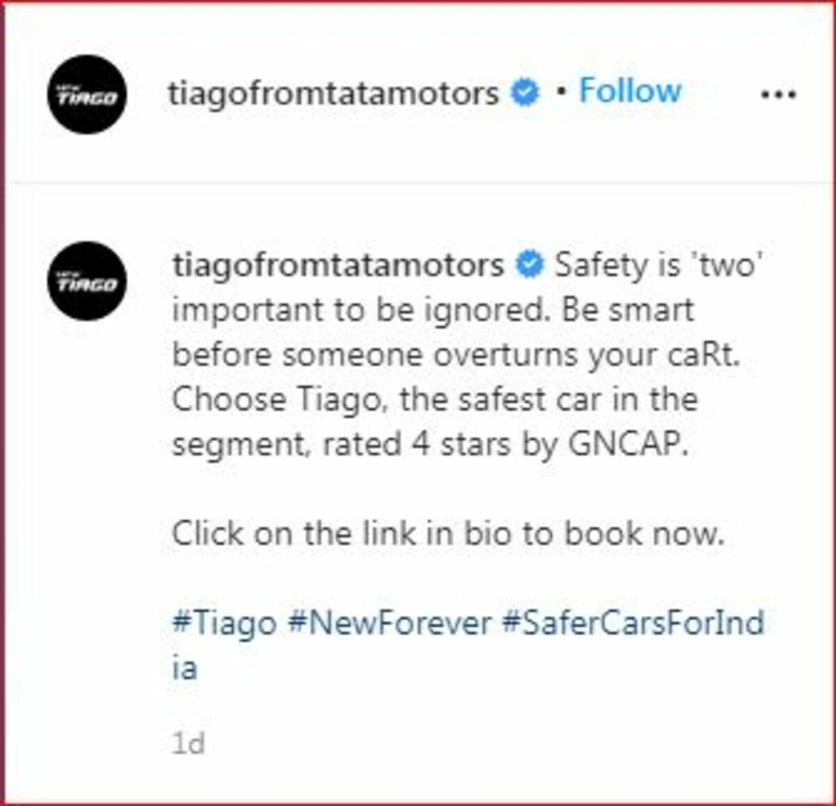 Tata Motors Tiago post (1)