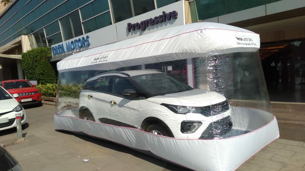 Tata Nexon Bubble Wrap Delivery