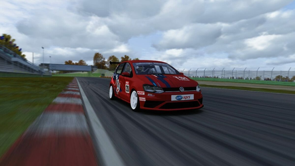 Volkswagen virtual racing