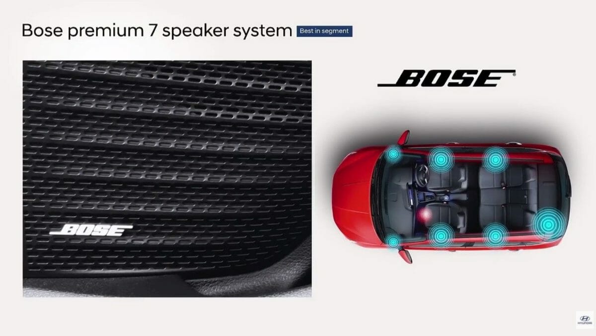 all new hyundai i20 bose audio system