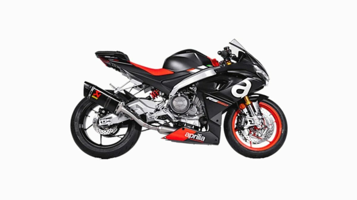 Aprilia RS 660 akrapovic exhaust