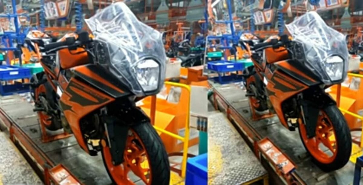 KTM RC 200 2021 Production spied (1)