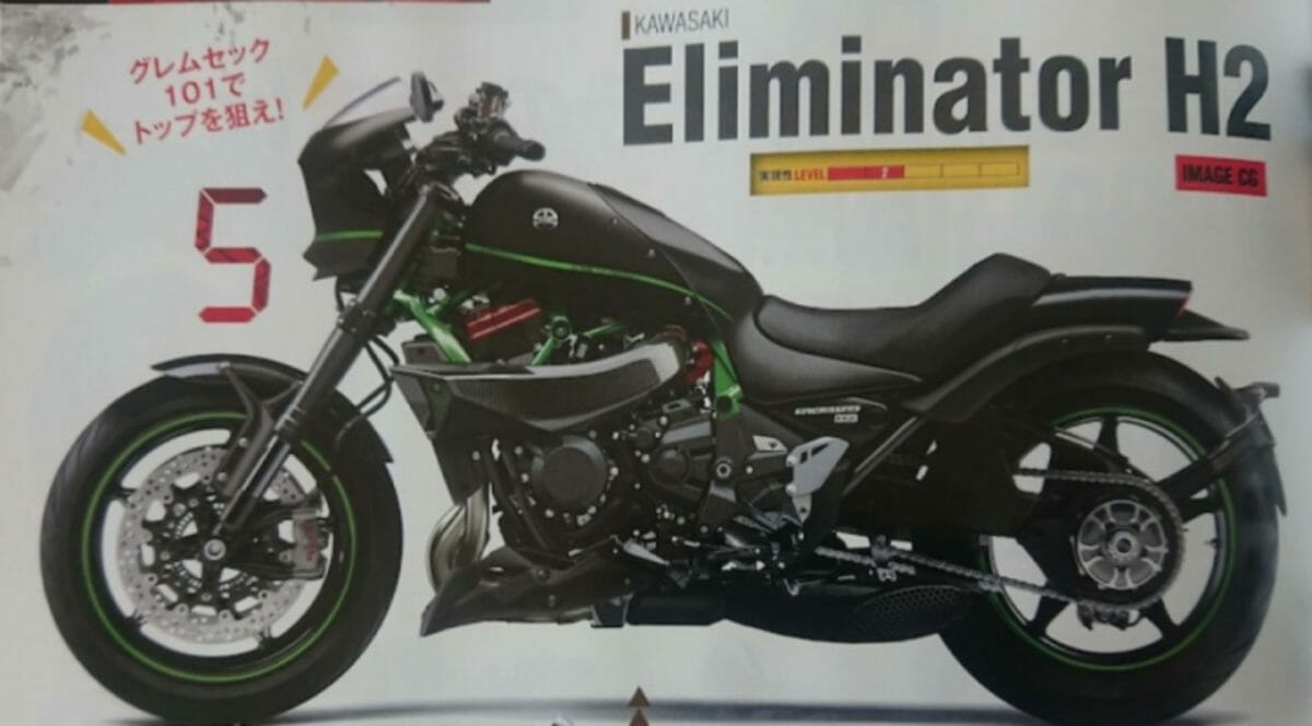 Kawasaki Eliminator H  render