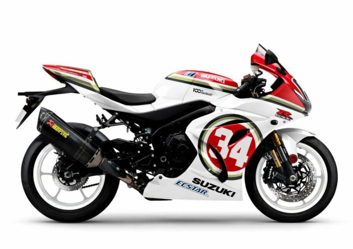 Legend edition Suzuki GSX R1000R Kevin Schwantz