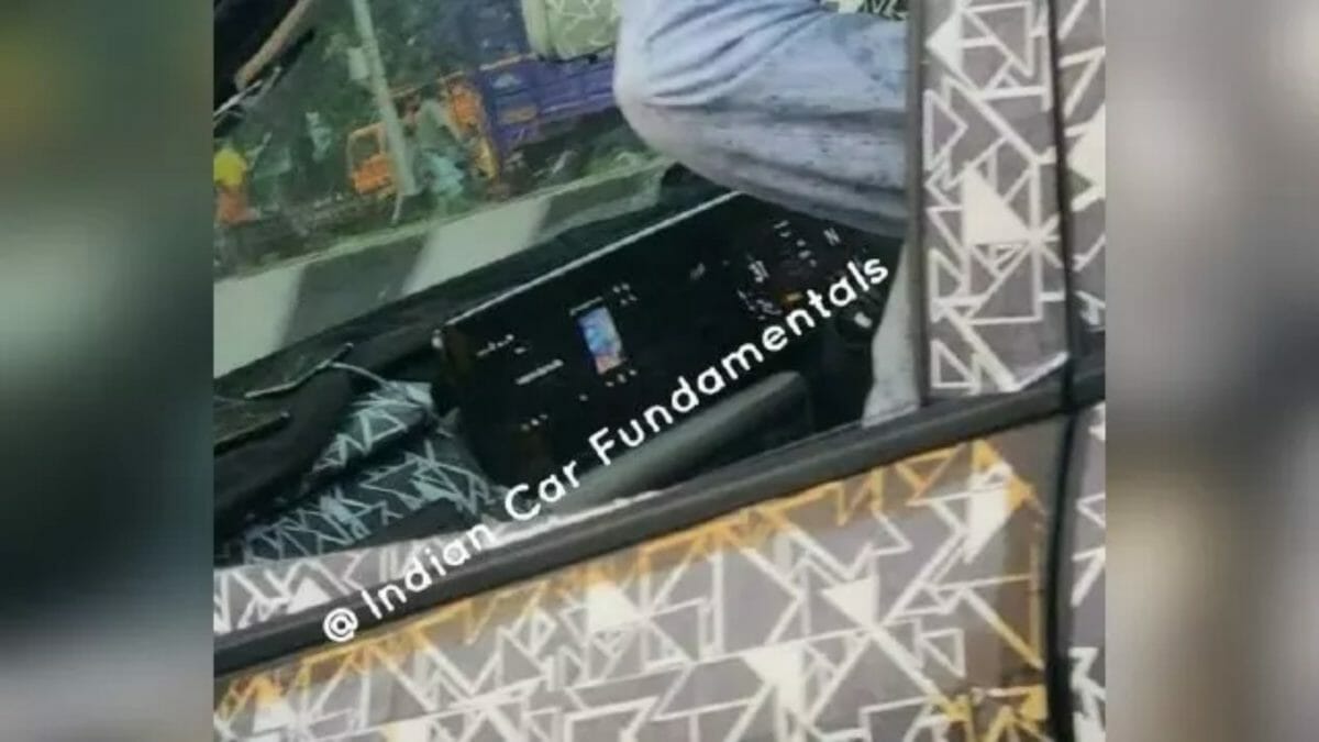 Mahindra XUV spied