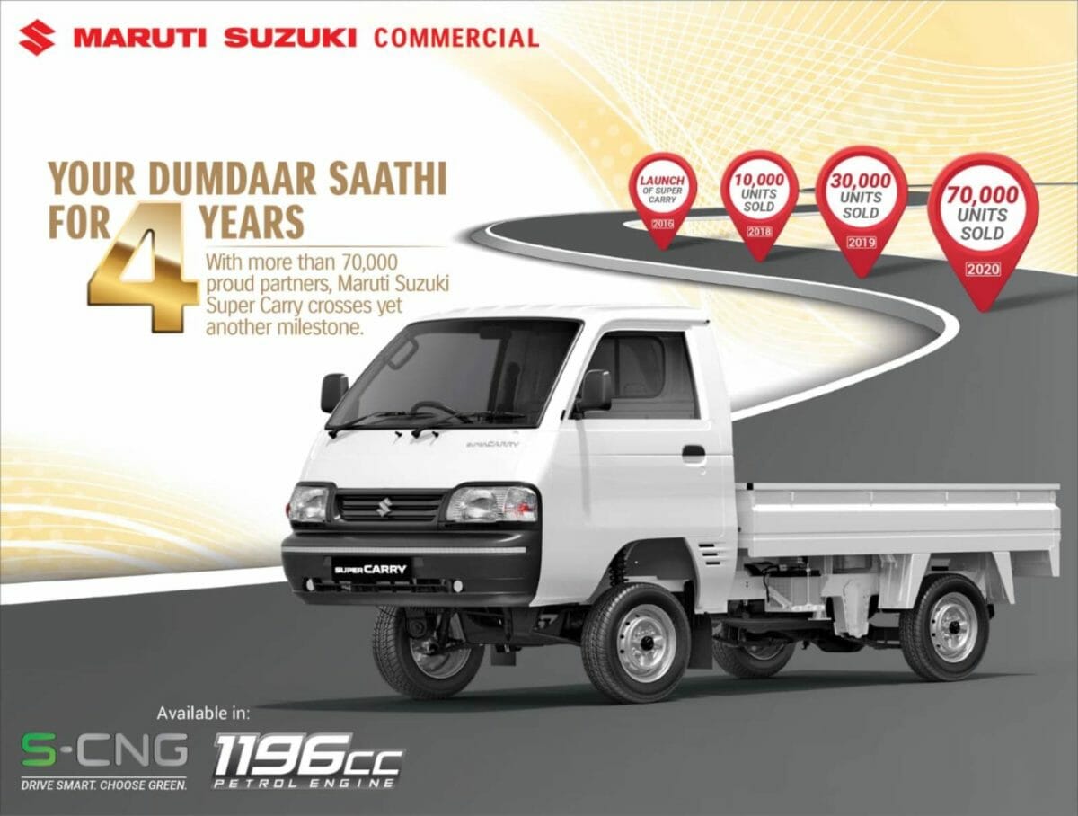 Maruti Super Carry four year