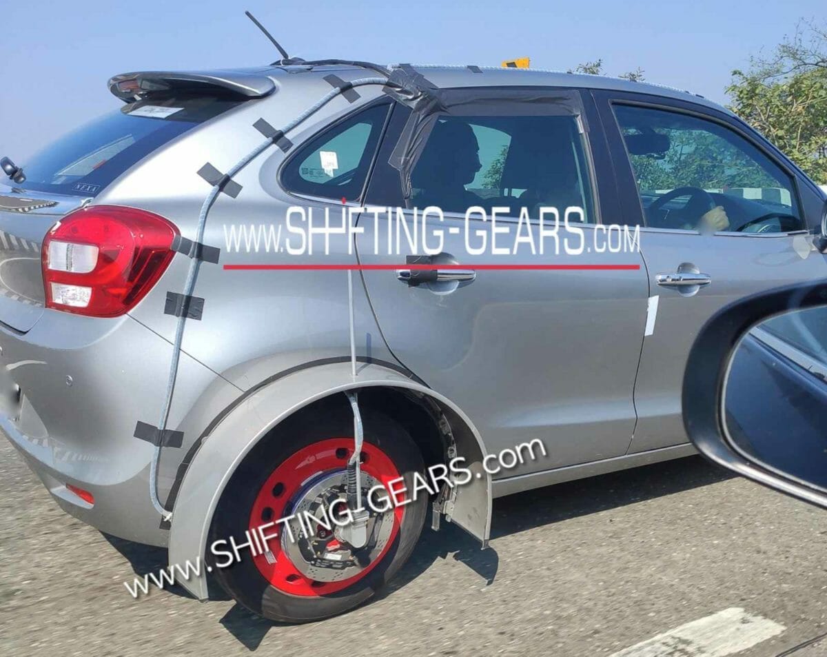 Maruti Suzuki 2021 Baleno hybrid spotted 3